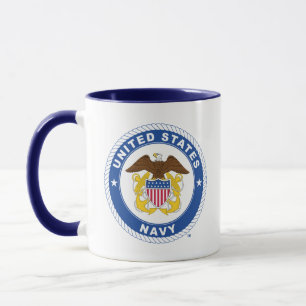 Mug Marine américaine   Officier Crest
