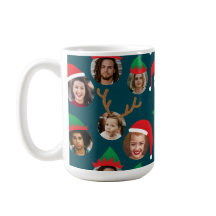 Marine Blue Silly Christmas Casquette Six Photo Co