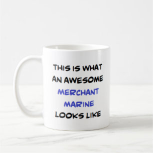 Mug marine marchande géniale