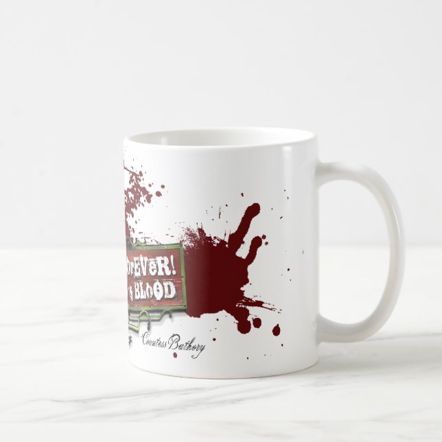 Mug Marionnette de chaussette de Bathory de comtesse (Droite)