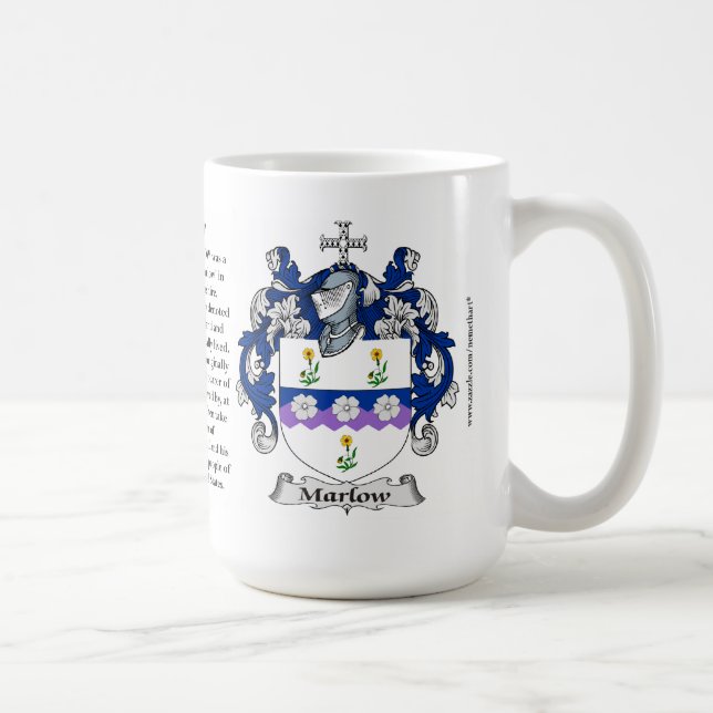 Mug Marlow, l'origine, la signification et la crête (Droite)