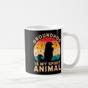 Mug Marmotte est mon animal spirituel Fouine Marmotte