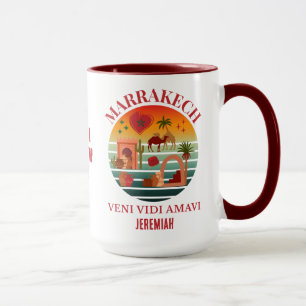 Mug Maroc Vacances du groupe Veni Vidi Amavi MARAKKESH