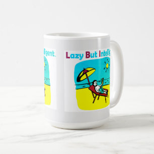 MUG MARQUE DE COMMERCE LAZY MAIS INTELLIGENTE