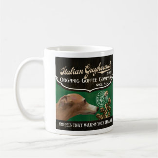 Mug Marque de lévrier italien - Organic Coffee Company