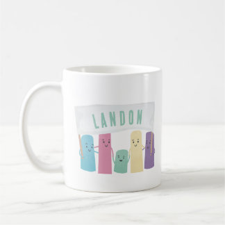 Mug Marque de trottoir mignonne avec panneau personnal