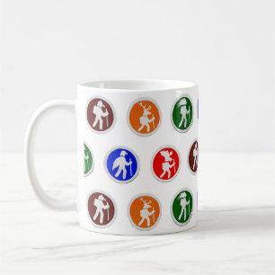Mug Marqueurs de sentiers pour animaux randonnées