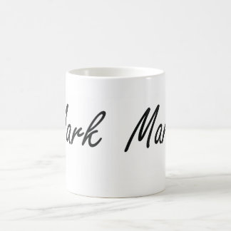 Mug Marquez la conception nommée artistique