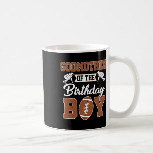 Mug Marraine du garçon d'anniversaire de la fête de fo