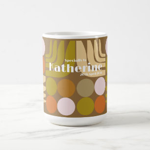Mug Marron Orange Vert Bohème
