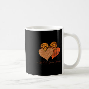 Mug Mars Nous Portons Orange Sclérose en plaques Sensi