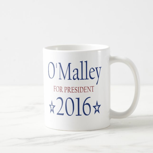 Mug Martin O'Malley pour le président 2016 (Droite)