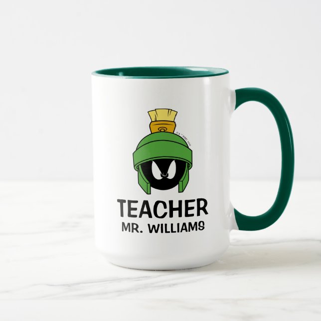 Mug MARVIN LE MARTIAN™ Mad Teacher (Droite)