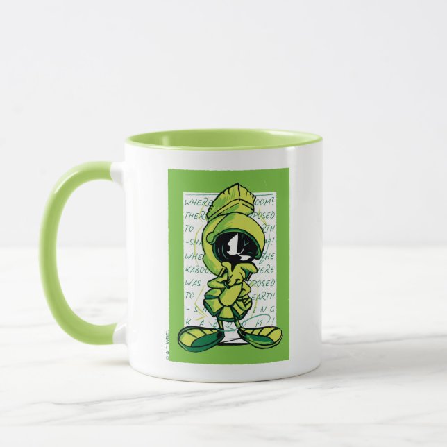 Mug MARVIN THE MARTIAN™ - Croquis (Gauche)