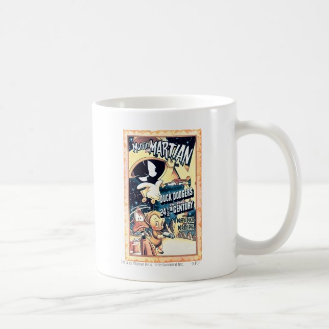 Mug MARVIN THE MARTIAN™, DAFFY DUCK™ et Elmer (Droite)