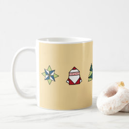 Mug Marzipan Origami Noël