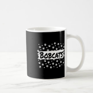 Mug Mascotte Bobcats Esprit scolaire Hommes Femmes Léo