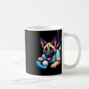 Mug Mascotte de chiot de hockey sur gazon Berger allem