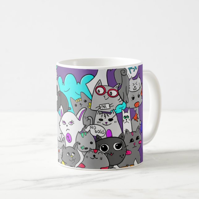 Mug Mashup Kitten (Devant droit)
