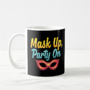 Mug Mask Up, Party On - PURIM Holiday Fun Women"