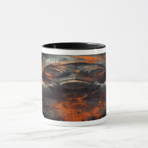 Mug Masque à gaz post-apocalyptique grunge toxique