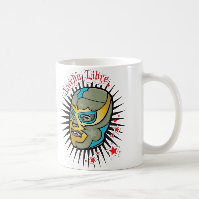 Mug Masque de lutte mexicain de Lucha Libre (Droite)