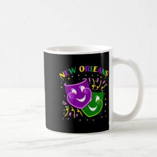 Mug Masque de Mardi Gras drôle Louisiane La Nouvelle-O