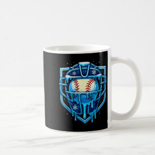 Mug Masque de receveur de baseball à égouttement de No