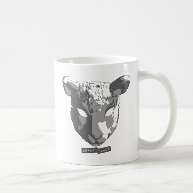 Mug Masque orphelin de moutons noirs (Droite)