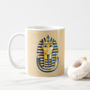 Mug Masque royal d'or égyptien