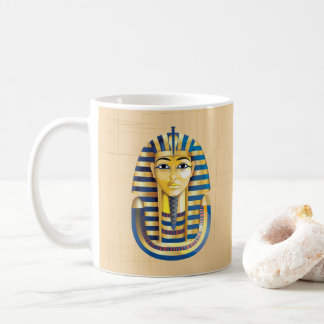Mug Masque royal d'or égyptien