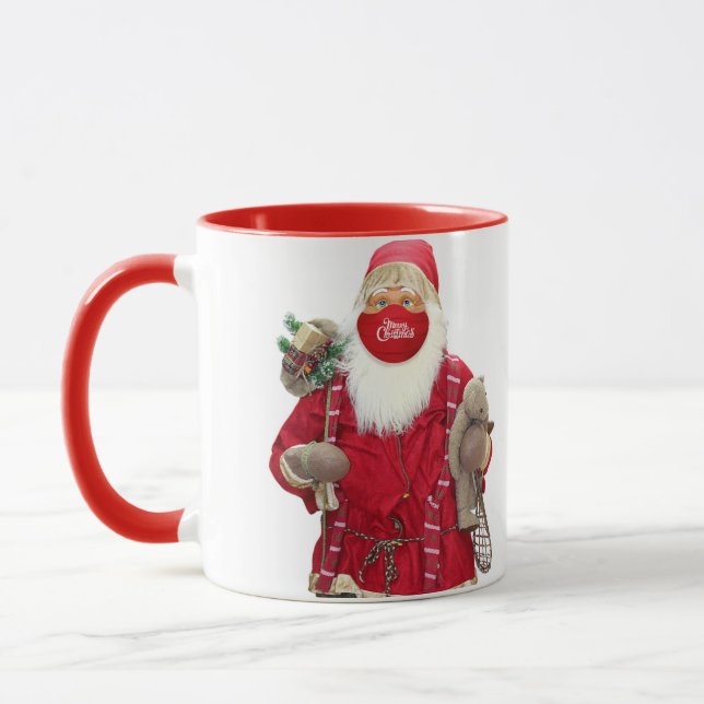 Mug Masque visage du Père Noël (Gauche)