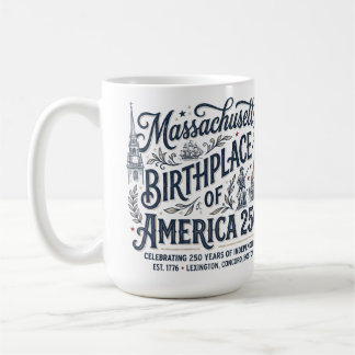 Mug Massachusetts : Berceau de l'Amérique 250