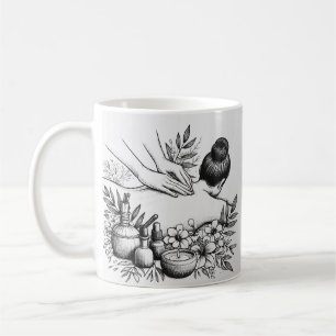 Mug Massage Thérapie Guérison Mains Énergie Spa Bien-ê
