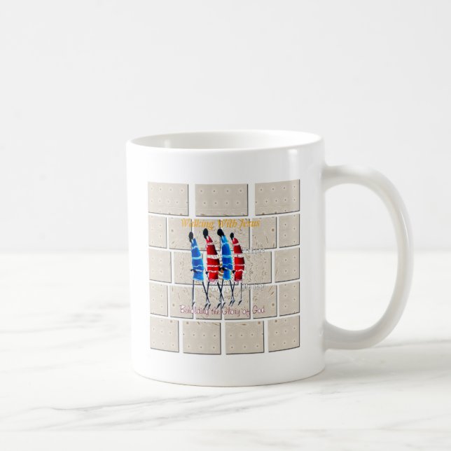 Mug Massai Morans art chrétien Imprimer (Droite)