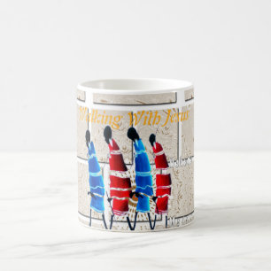 Mug Massai Morans art chrétien Imprimer
