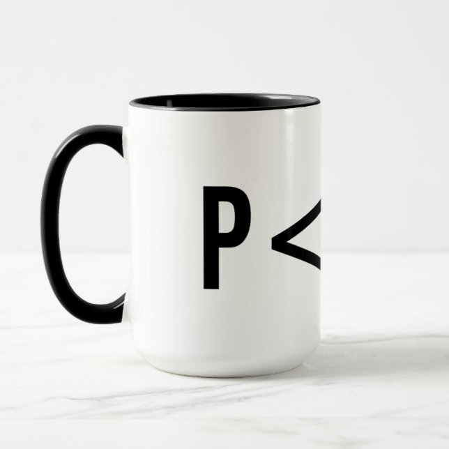 Mug Masse de signification (Gauche)