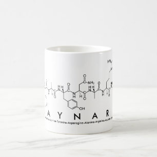 Mug Masse du nom du peptide Maynard