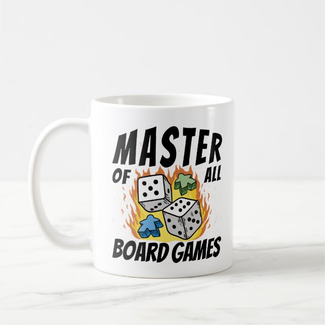 Mug Masters de tous les jeux de société (Gauche)
