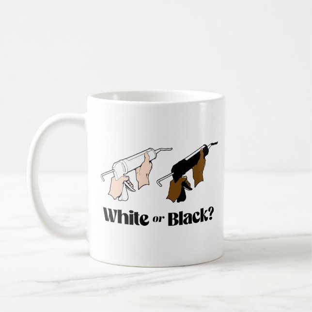 Mug Mastic blanc ou mastic noir (Gauche)
