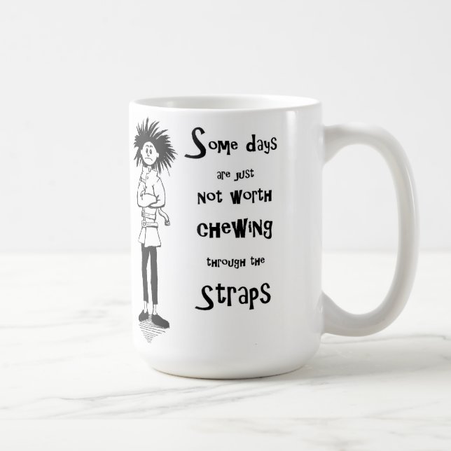 Mug Mastication par des courroies (Droite)