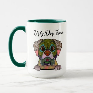 Mug Mastiff anglais méchant chien visage muet