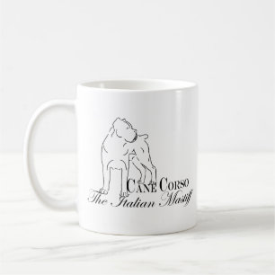 Mug Mastiff d'Italien de Corso de canne