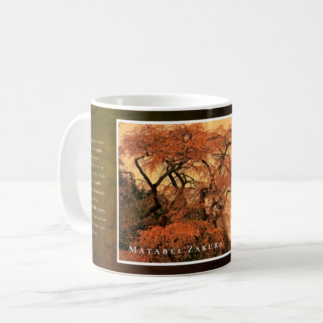 Mug Matabei-Zakura Weeping Cherry Tree (Devant gauche)