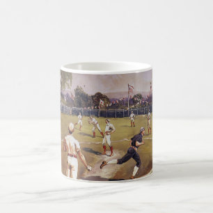 Mug Match de baseball de sport vintage par Henry Sandh