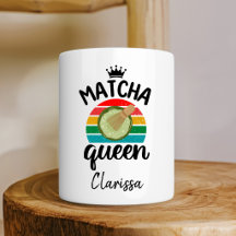 Matcha queen rétro vintage sunset