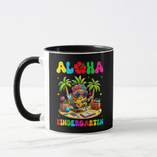 Mug Maternelle Aloha Ananas Hawaï Rentree Scolaire