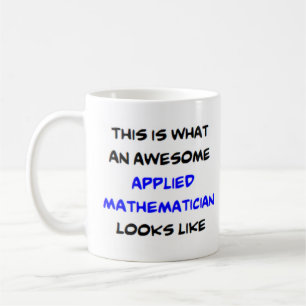 Mug mathématicien appliqué, génial