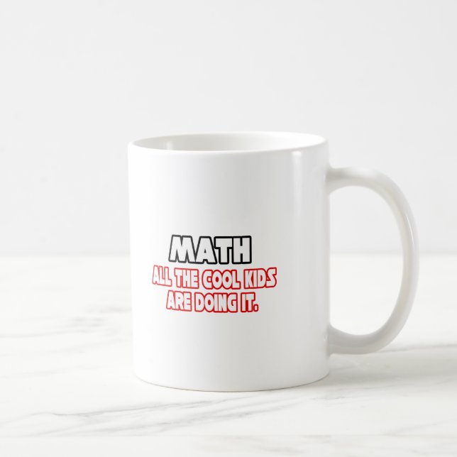 Mug Maths...Enfants Cool (Droite)