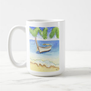 Mug Matin à Bali Aquarelle